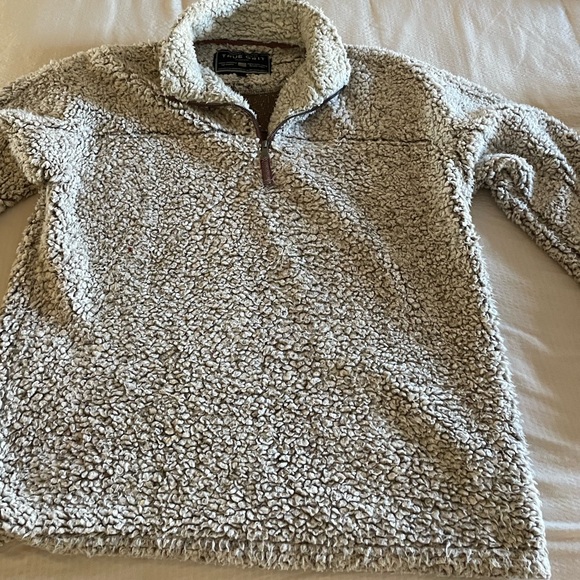 Men’s True Grit Original Frosty Tipped Pile 1/2 Zip Pullover, Extra Large - Picture 4 of 4
